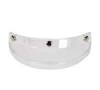 Sxhlseller Motorcycle Open Face Helmet 3 Snap Visor Windshield | Anti UV Fog Scratch Treatment, Flip Up Design, Universal Fit Helmets, Durable PC Material