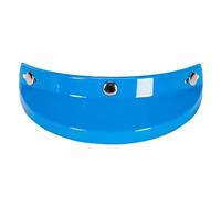 Sxhlseller Motorcycle Open Face Helmet 3 Snap Visor Windshield | Anti UV Fog Scratch Treatment, Flip Up Design, Universal Fit Helmets, Durable PC Material