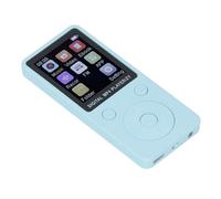 Sxhlseller MP3 Player Super Slim 1.8in Colorful 32 GB Screen Memory Card Support Up to 128 GB Sound Music Device (Blue)