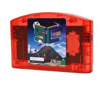 Sxhlseller Open Source N64 Flash Cartridge, 32GB N64 Game Reader Burner, 64DD Emulation and Emulator Hub, Supports Full Game Library and Homebrew, USB C to PCA (Red Transparent)
