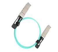 Sxhlseller Optical Cable, Plug and Play QSFP28 to QSFP28 Cable Low Power Consumption for the Home Industry