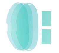 Sxhlseller PC Welding Replacement Lens, 5 Pack Large Viewing Screen | Crush Resistant Polycarbonate Lens Cover, Spare Outer and Inner Screens for Auto Darkening Welding Helmets, 13.4in Circular O