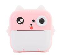 Sxhlseller Portable 1080P Thermal Print Camera 48MP Selfie Digital Camera for Travel Photography with Printing Paper (Pinkish)
