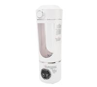 Sxhlseller Portable 12-Vane/Wing Rechargeable Mini Blender for Gym Home Office Juice Making for Travelers (White)