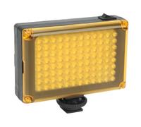 Sxhlseller Portable 96-LED Video Light | Dimmable Fill Light with Hot Shoe Base for Photography Interviews, 3 Power Supply Modes for Wedding News Recording