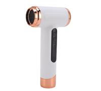 Sxhlseller Portable Cordless Blow Dryer, Ionic Travel Hair Dryer with 3 Heat Settings, Fast Drying & Quiet, 360° Adjustable Nozzle, Compact Folding for Camping Travel Salon (White)