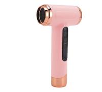 Sxhlseller Portable Cordless Blow Dryer, Ionic Travel Hair Dryer with 3 Heat Settings, Fast Drying & Quiet, 360° Adjustable Nozzle, Compact Folding for Camping Travel Salon (Pink)