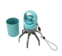 Sxhlseller Portable Dog Claw Poop Scooper, Zero Contact Pet Poop Scooper with Bag Dispenser, Lightweight Handheld Waste Picker for Outdoor Walking, Durable ABS Dog Waste Claw Tool