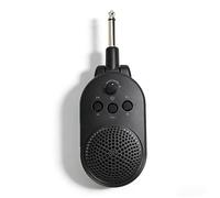 Sxhlseller Portable Guitar Amp, 5W Rechargeable Bluetooth USB Guitar Amplifier with Built in Speaker and Type C Charging, for Electric Bass Acoustic Travel Practice