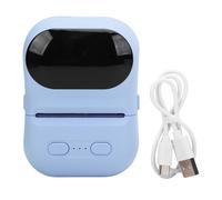 Sxhlseller Portable Pocket Printer, Compact Lightweight Thermal Label Printer with and App Support for Small Business Clothing Jewelry Labels (Blue)