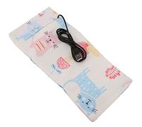 Sxhlseller Portable USB Baby Bottle Warmer | Cat Pattern Cotton Spandex Insulation Cover for Car Travel, 5V 2A Safe Non- Thermostat Milk Storage (#2)