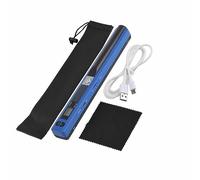 Sxhlseller Portable USB Scanner, Clear Images, A4 Portable Scanner for Office Work, Banks, Lawyers, Lightweight and (Blue)