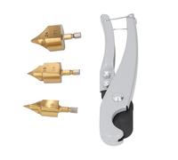 Sxhlseller PPR Pipe Repair Drill Bit Set 3-Piece | Step Drill Bits 15-31mm Hex Shank for Plastic Water Pipe Tube Expander
