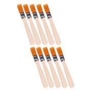 Sxhlseller Professional Archaeology Brush Set, Kids Digging Tools and Educational STEM Excavation Kit with Soft Nylon Hair and Wooden Handle, for Digging and Art Projects (Number 1(12 X 2.8 X 1.2cm