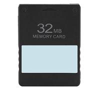 Sxhlseller PS2 FMCB Memory Card Free McBoot Game Data Storage 1.953 for Playstation2 Game Console, High Speed Plug and Play Retro Video Game Program Card (32M FMCB)