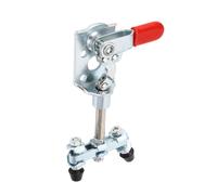 Sxhlseller Push Pull Toggle Clamp, Left Right Dual Head Arrow Storage Case Stainless Steel Clamp, 40kg Holding Capacity FA3005B M4x24 Screw 16.4mm Stroke Plastic Cover Handle