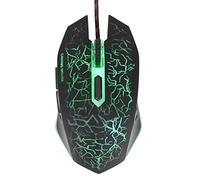 Sxhlseller Q7 Wired Gaming Mouse, USB Ergonomic Mouse with Multi Level DPI, PC Gaming Mice for Wins, Office Optical Mouse Plug and Play No Need Drivers for Home (Black)