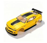 Sxhlseller RC Car Body Cover, PVC Spare Part for 1/10 Scale 26cm Wheelbase RC Truck Buggy with Rear Wing, High Speed Compatible Accessory