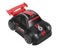 Sxhlseller RC Drift Car with 1080P HD Camera, Remote Control with LCD Screen, Intelligent Tracking, Escape Mode, LED Lights and Music, 4CH Electric Racing Vehicle, for Beginners (Black)