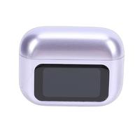 Sxhlseller Real Time Translation Wireless Earbuds with Noise Reduction for Travelers, Stylish AI Translator Earphones for Outdoor Adventures and Business Meetings - 2 Earbuds, 1 Charging Box/Cover