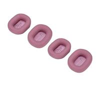 Sxhlseller Replacement Ear Pads for HECATE Headphones, 2 Pairs of Protein Leather Memory Foam Earpads, Comfortable Fit and Noise Isolation for Gaming, Black Cushions (Pink)