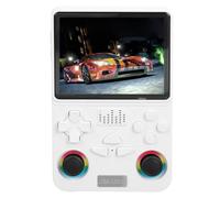 Sxhlseller Retro Handheld Game Console, 4 Inch Screen with 64GB Storage and WiFi Support, Octa Core Processor with 8 Hour Battery Life for Classic Gaming in Black (White)