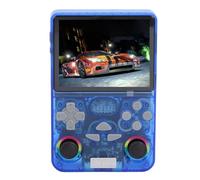 Sxhlseller Retro Handheld Game Console, 4 Inch Screen with 64GB Storage and WiFi Support, Octa Core Processor with 8 Hour Battery Life for Classic Gaming in Black (Blue)