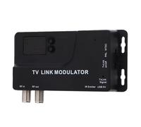 Sxhlseller RF Modulator HDMI to Coaxial Converter, 1080P Adapter for Old TV Game Console - Supports NTSC PAL Formats, VHF UHF Channels with IR Extender Remote Control