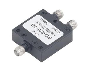 Sxhlseller RF Power Splitter Low Insertion Loss SMA Power Divider for 2-8GHz Antenna System, Stainless Steel PD 2/8 2S for RF Microwave Measurement Components