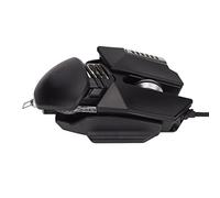 Sxhlseller RGB Mechanical Gaming Mouse with 12800 DPI Wired Retractable Adjustment for Gaming PC Black 6D Button