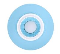 Sxhlseller Rotating Dog Cat Lick Toy, Suction Cup Interactive Feeder with Treat Dispensing Ball for Foraging Enrichment and Teeth Health, White Plastic 14.7x6cm (White)