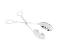Sxhlseller Salada, Easy to Clean Food, The Pliers Not Slipped in Many Ways for Buffet for Cake Bread Fruits Served (Silver)