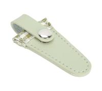 Sxhlseller Scissors Cover, Embroidery Scissors Sheath PU Leather Portable for Embroidery (Wasabi Green)