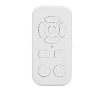 Sxhlseller Scrolling Remote Control, Remote Control Page Turner Type C Charging Convenient Small Rechargeable Self Recording for Page Turning (White)