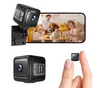 Sxhlseller Security Cameras Wireless, 1080P Battery Powered, Motion and Smart Human Detection, Dual Power Modes, Wide Angle Night Vision, Dual Storage and Two Way Audio, for Home Security (Black)