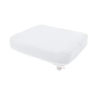 Sxhlseller Shower Seat Cushion Comfortable Support Removable Washable Cover for Shower Bench Bath Seat Bathtub Chair Indoor Outdoor Use (White)