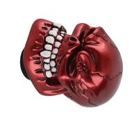 Sxhlseller Skull Gear Shift Knob Lever, Universal Manual Transmission (Red)
