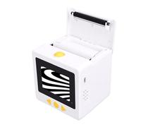 Sxhlseller Smart AI Voice Sticker Printer, 2.4 Inch Portable Thermal Label Maker for Kids and DIY, HD Preview Screen, Bluetooth Inkless Mini Printer (White)