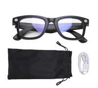 Sxhlseller Smart Glasses with Camera, 1080P Photo Video Recording Glasses, Image Recognition & Real Time Translation, Bluetooth 5.4 AI Voice Smart Interaction Camera for Men Women (Anti Blue Light)