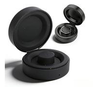 Sxhlseller Smart Ring Charging Case, Compatible WithOura Ring Gen 3 Heritage Horizon, Portable Travel Dock with 70mAh Built In Battery, Black (7)