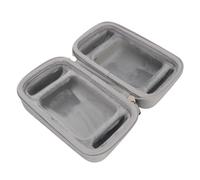 Sxhlseller Speaker Carrying Case Shockproof Hard Shell Bag for Wireless Portable Speaker Accessories Travel Essential for Music Lovers (Light Gray)