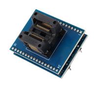 Sxhlseller SSOP34 to DIP34 IC Programmer Adapter Test Socket Pitch 0.65mm, Support Xgecu T48, PCB Construction, Compatible with SSOP28 SSOP24 SSOP20 SSOP16 SSOP14 for Efficient Programming