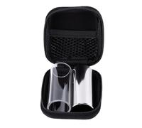 Sxhlseller Stainless Steel & Acrylic Guitar Slides for All Guitars | Versatile tone options, secure fit, protective carrying case, perfect for blues, rock styles