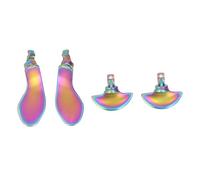 Sxhlseller Stainless Steel Game Controller Back Paddles, 4 Piece Set for Edge and Pro Elite Controllers, Metal Back Buttons, Customise Your Gaming Experience with Interchangeable Styling