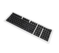 Sxhlseller Stylish Thai Keyboard Keycaps Set for 61-108 Keyboards, Easy Installation and Stylish Design (Black)