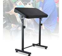 Sxhlseller Tattoo Armrest Stand with 27.6 x 14.6 x 2.4 Inch Large Plate - Adjustable Height Arm Leg Rest Stand Tattoo Accessories 26.38 ~ 37.4 Inches Adjustable Height & 128 ft Base Width