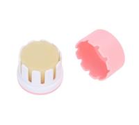 Sxhlseller Thread Wax Conditioner, Rotating Multiple Groove Beeswax for Smooth Sewing, with ABS Storage Box for Hand Quilting Embroidery and Craft Threads
