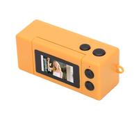 Sxhlseller Thumb Sized Keychain Camera Auto Focus 1080P Camera Keychain for On the Go Photography (Orange)