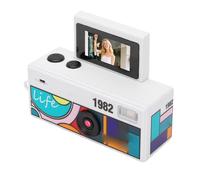 Sxhlseller Thumb Sized Keychain Camera Auto Focus 1080P Camera Keychain for On the Go Photography (White)