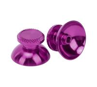 Sxhlseller Thumbsticks for Controller, 2Pcs Metal Thumb Grip Replacement for Handheld Game Console, Aluminum Alloy Analog Thumb Sticks Accessories (Purple)